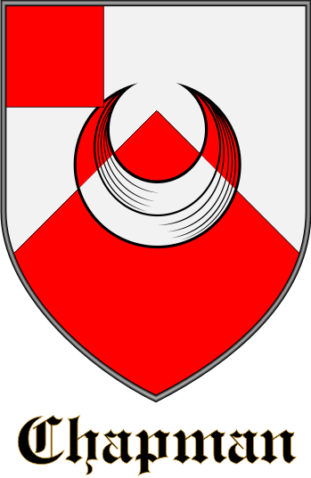CHAPMAN family crest CHAPMAN family crest