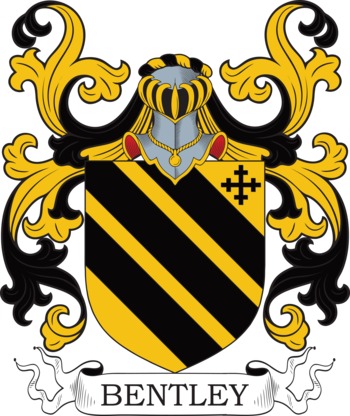BENTLEY family crest BENTLEY family crest