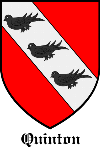 QUINTON family crest