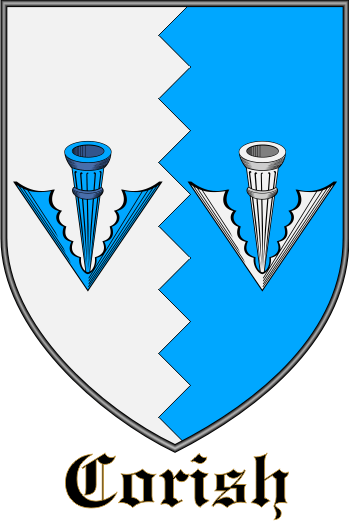 CORISH family crest