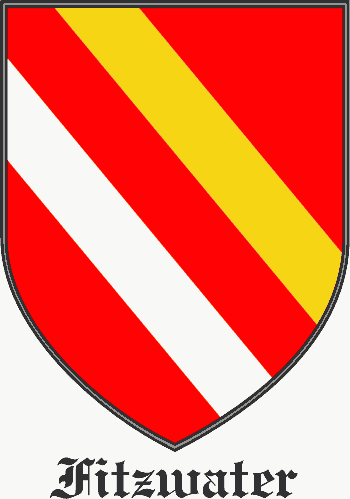 Fitzwater family crest Fitzwater family crest