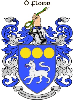 FLYNN family crest FLYNN family crest