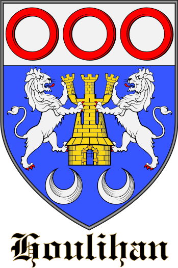 Houlihan family crest Houlihan family crest