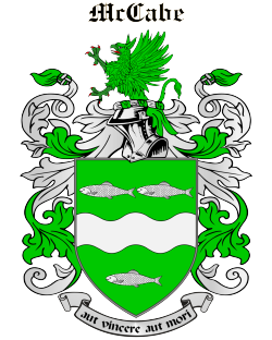 MCCABE family crest