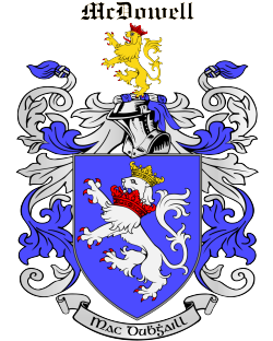 MCDOWELL family crest