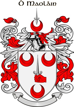 MULLANE family crest MULLANE family crest