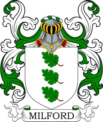 Milford family crest