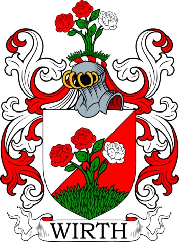 WIRTH family crest