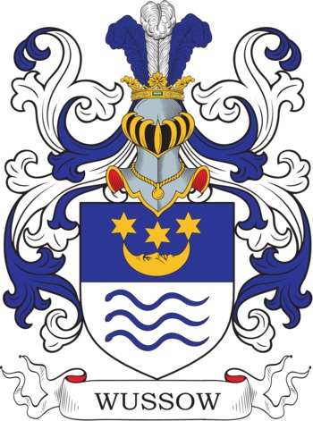 WUSSOW family crest WUSSOW family crest
