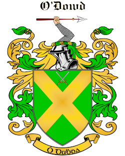 O'Dowd family crest O'Dowd family crest
